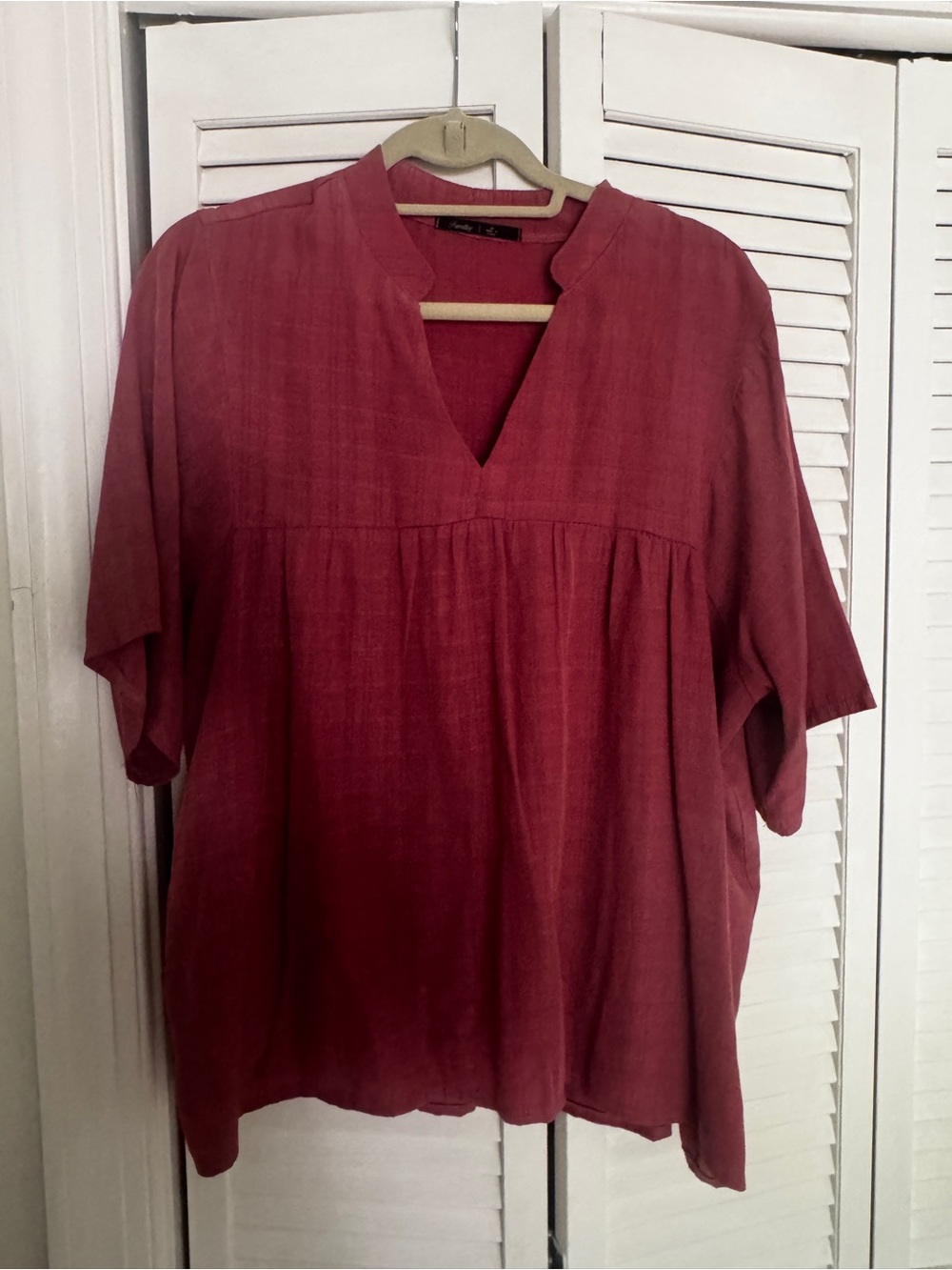 Women’s pink summer top